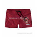 Boy natural red swim shorts beachwear